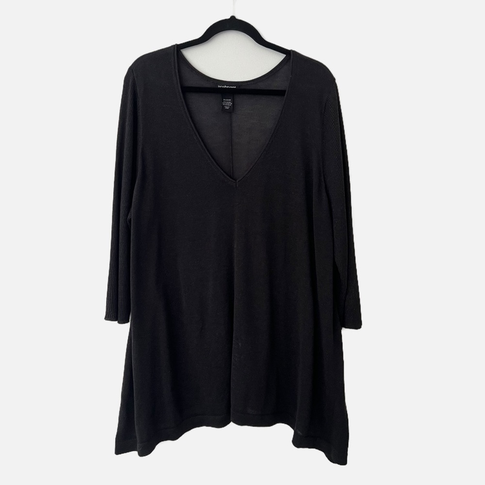 Lane Bryant Sweater Oversized Black and a bit of sparkle 22/24W